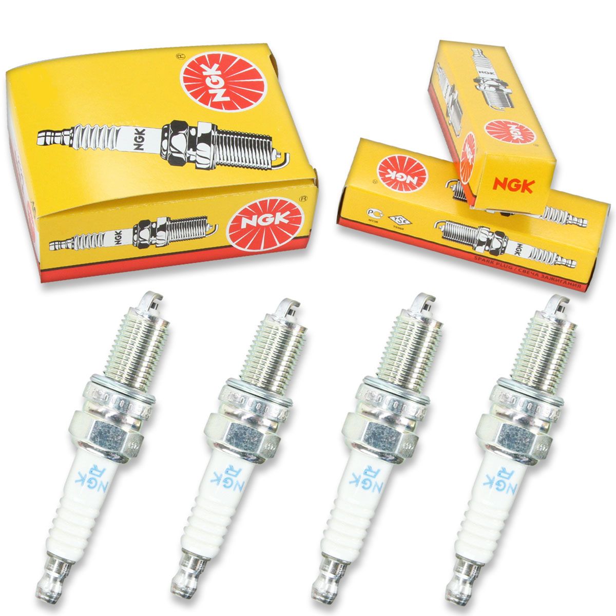 NGK Spark Plug for Harley-Davidson FXSTC Softail Custom | 08-10