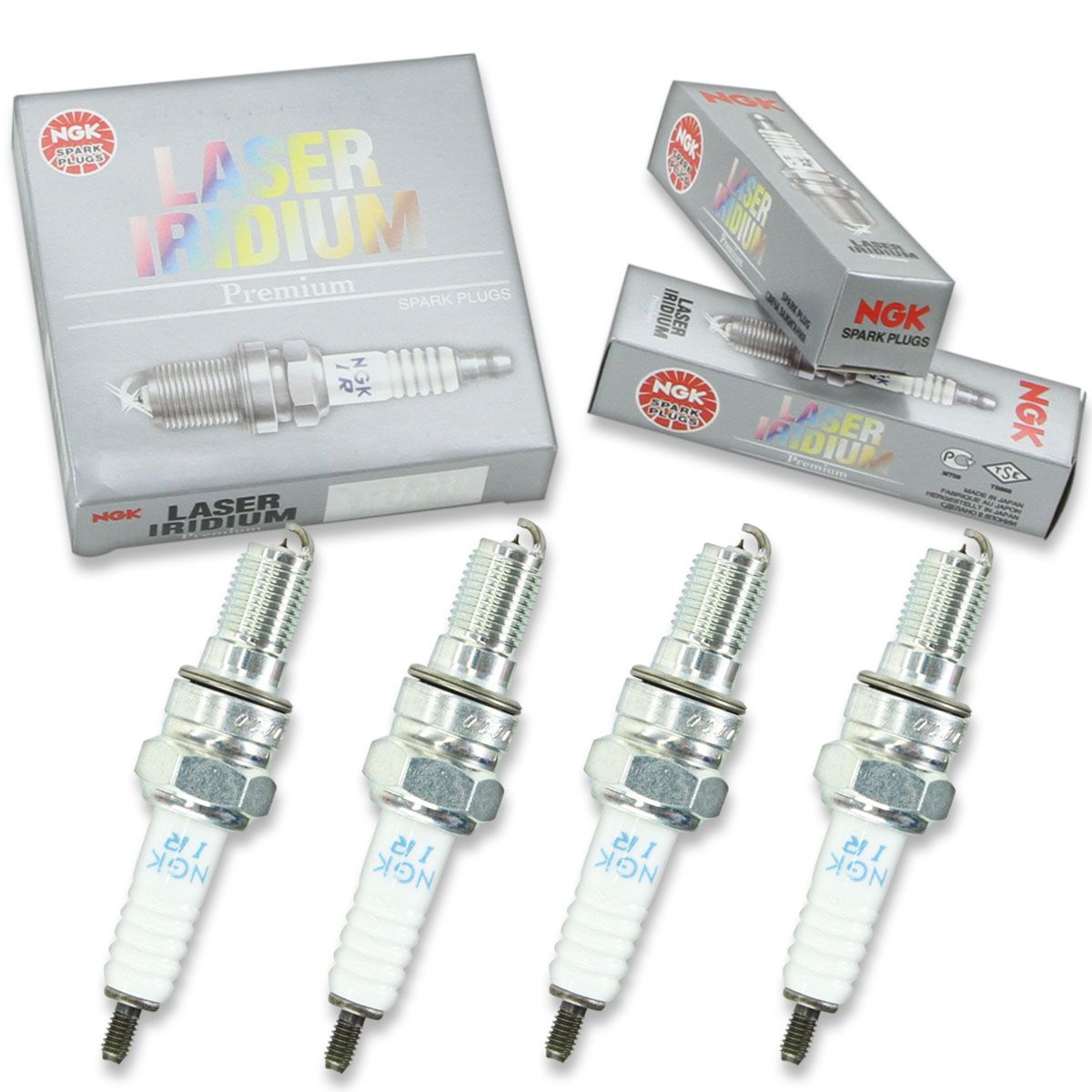 NGK Spark Plug for Honda CBR600RR (4 plugs needed) | 03-04