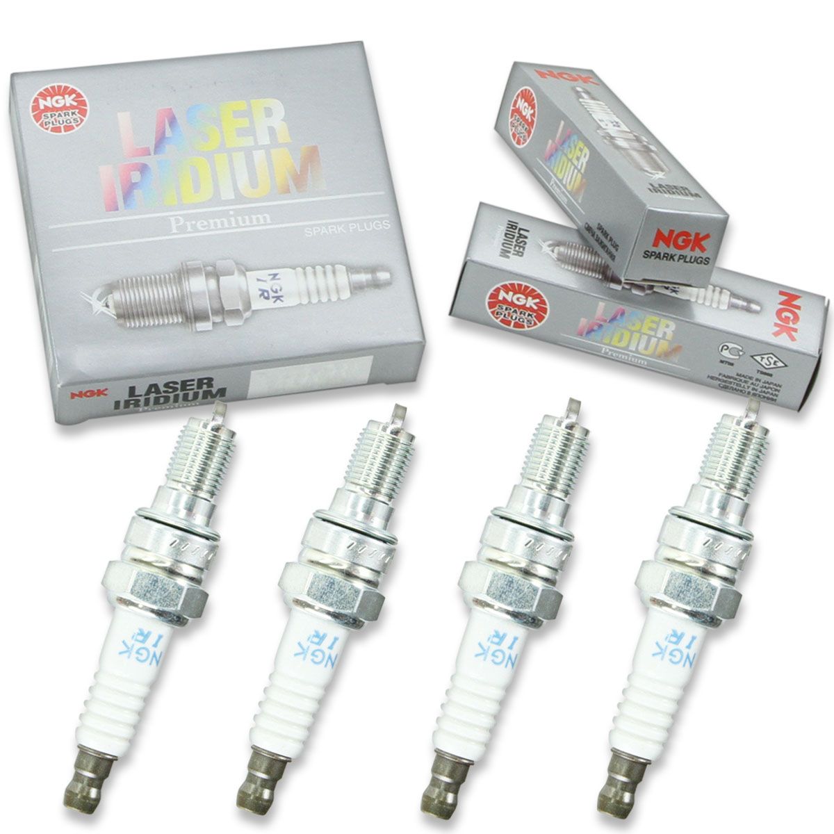 NGK Spark Plug for Honda VRF600/A Interceptor 0607 ⋆