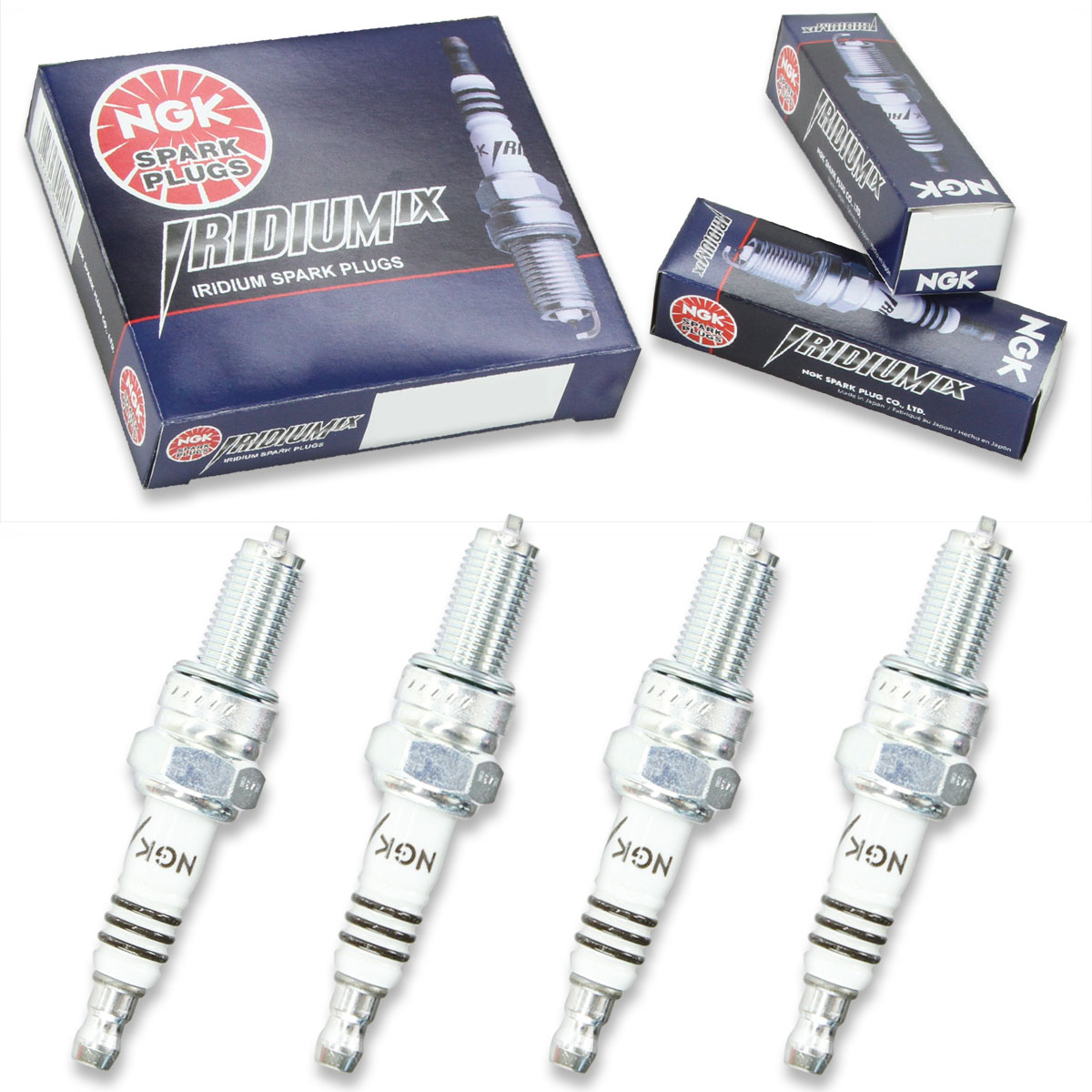 NGK Spark Plug for Kawasaki EN500 Vulcan 500 LTD | 08-09