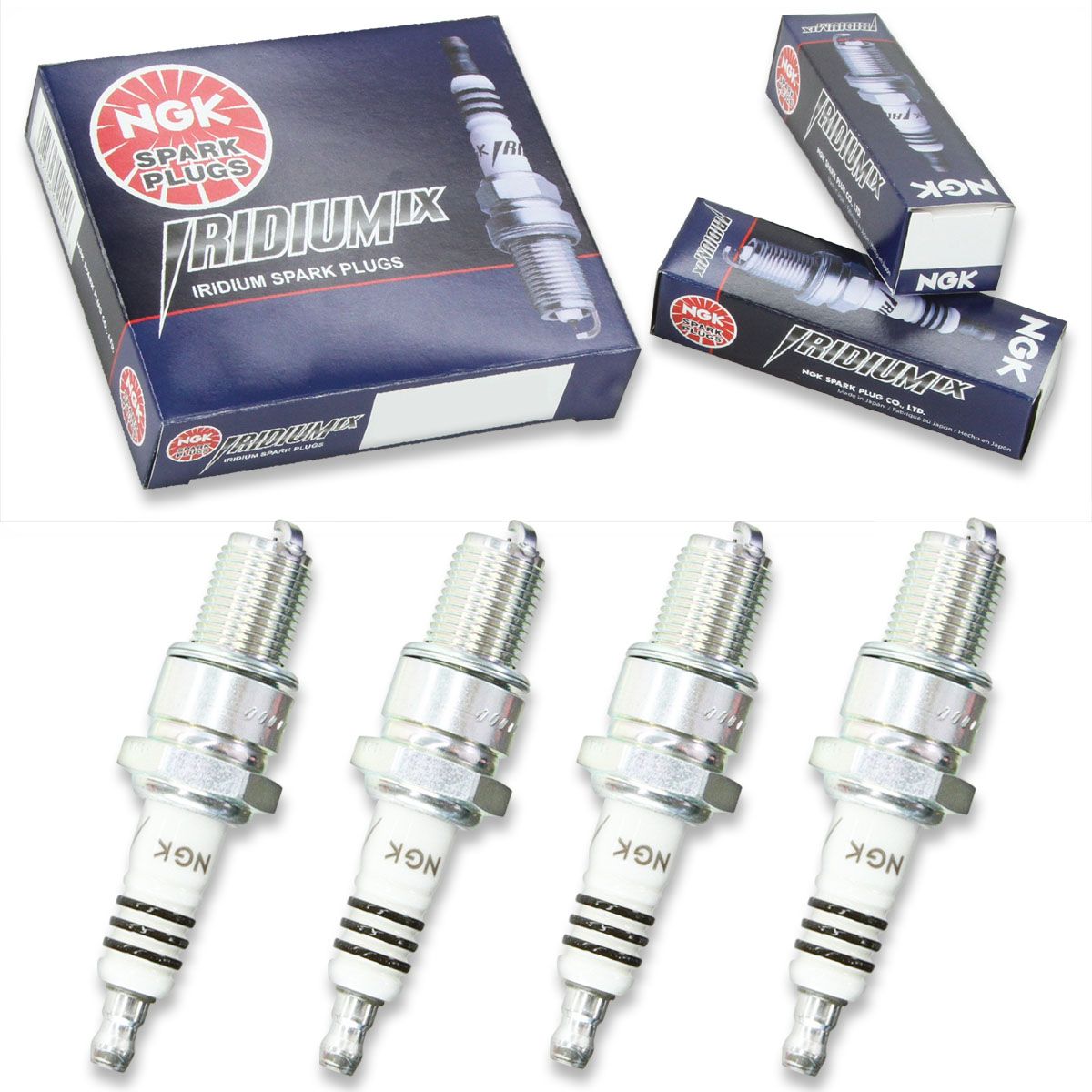 NGK Spark Plug for Kawasaki KDX200-A | 83-85