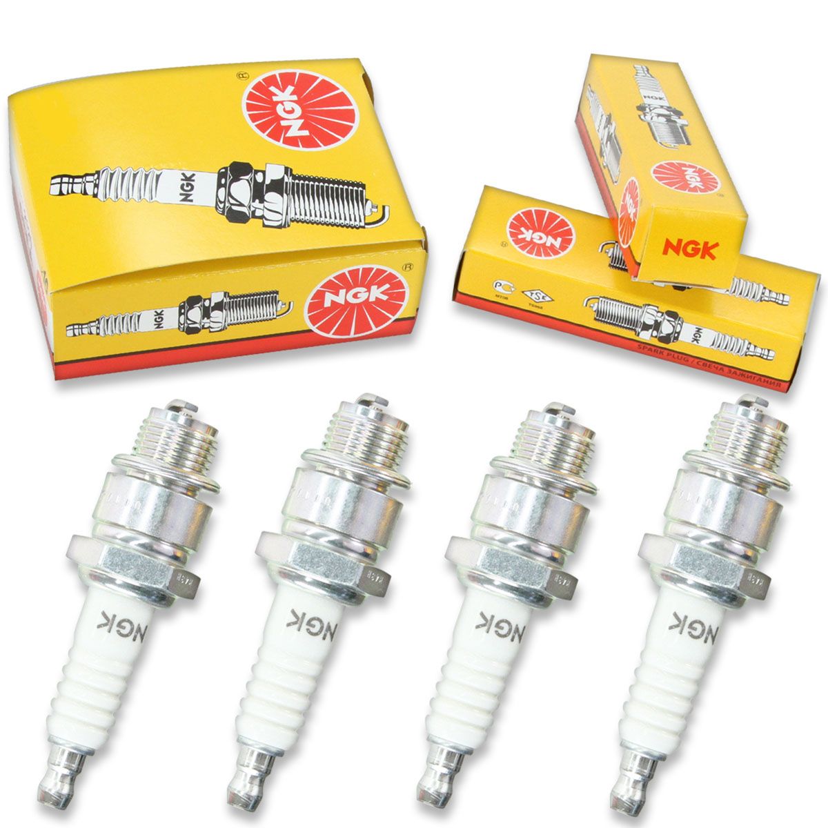 NGK Spark Plug for Kawasaki KV100-A | 1976