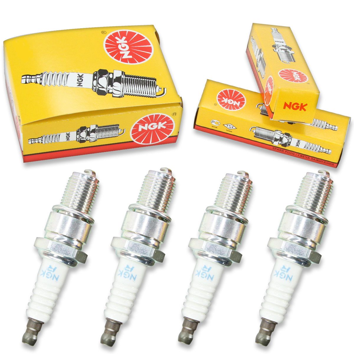 NGK Spark Plug for Kawasaki KX100-B | 95-97