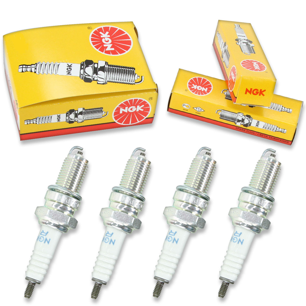 NGK Spark Plug for Yamaha ROAD STAR XV16ATR | 2003